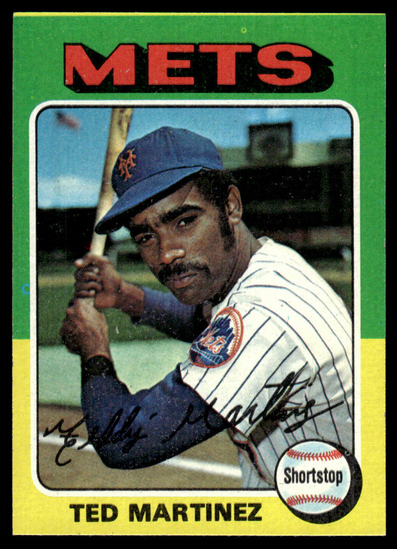 1975 Topps Baseball #637 - Ted Martinez - NM