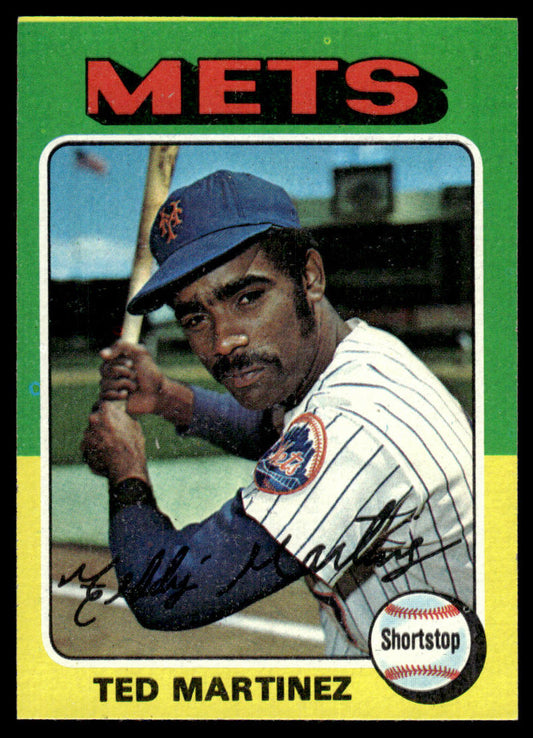 1975 Topps Baseball #637 - Ted Martinez - NM