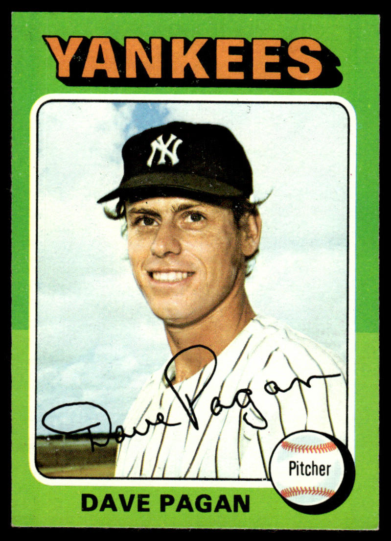 1975 Topps Baseball #648 - Dave Pagan - NM