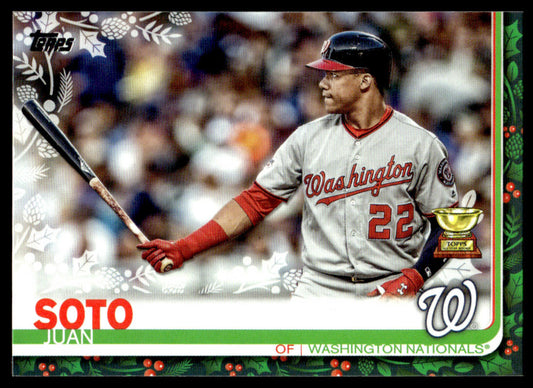 2019 Topps Holiday Baseball #HW8 - Juan Soto