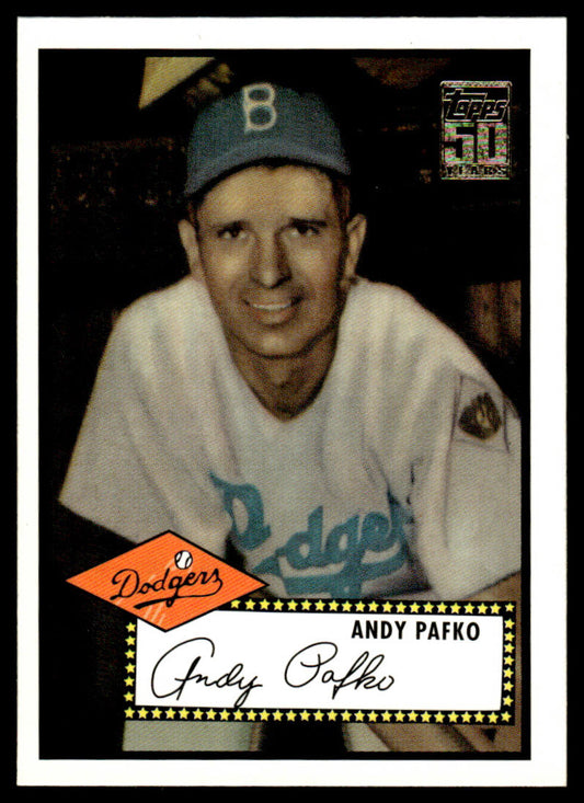 2001 Topps Baseball Through the Years Reprints #4 - Andy Pafko