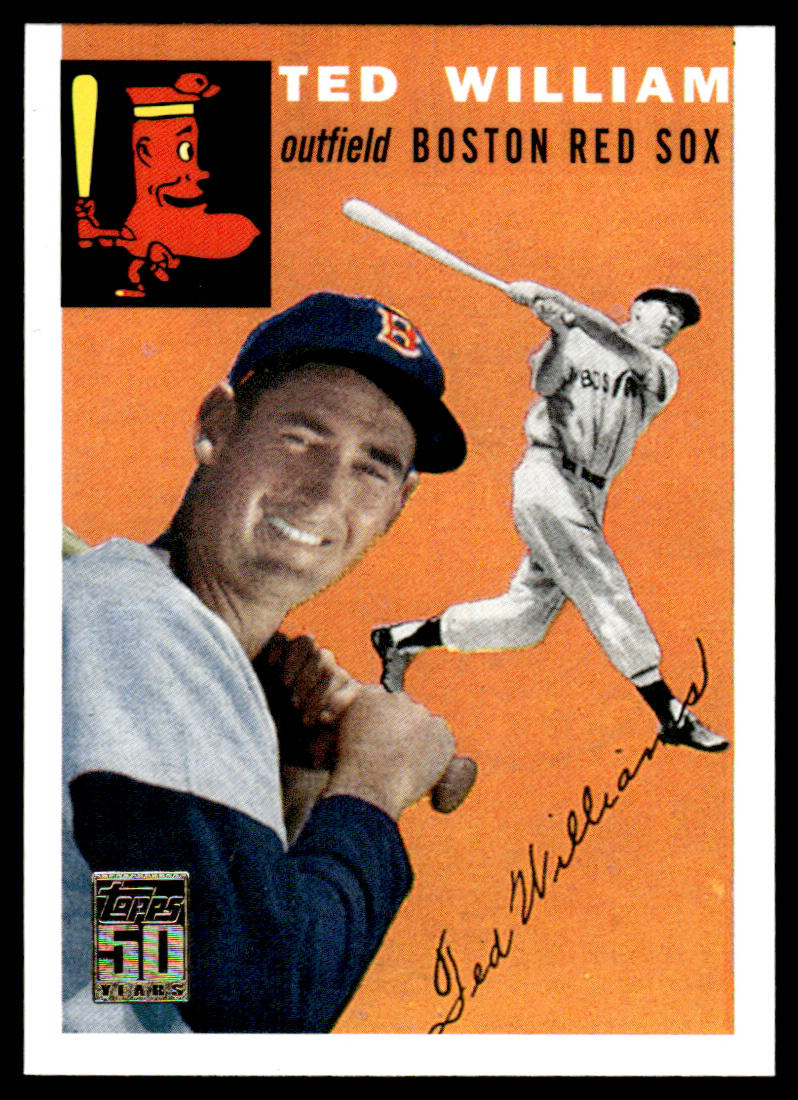 2001 Topps Baseball Through the Years Reprints #9 - Ted Williams