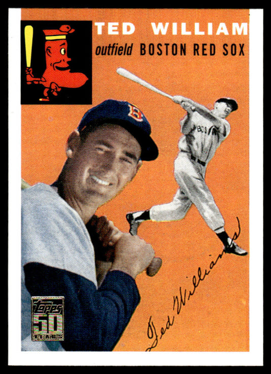 2001 Topps Baseball Through the Years Reprints #9 - Ted Williams