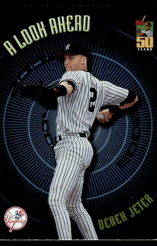 2001 Topps Baseball A Look Ahead #LA2 - Derek Jeter
