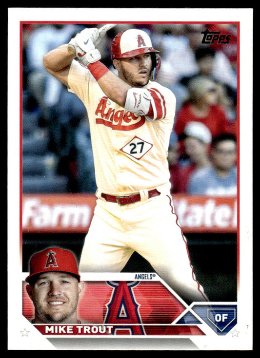 2023 Topps Baseball #27 - Mike Trout