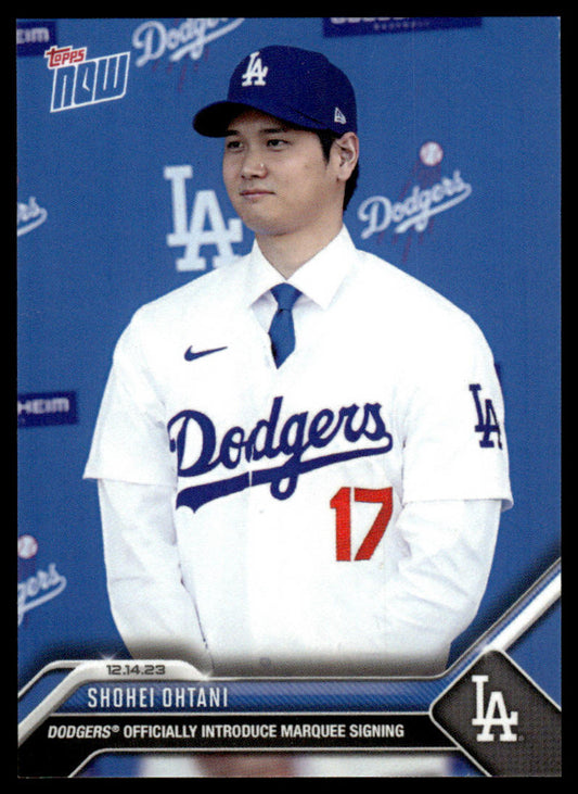 2023-24 Topps Now Off-Season Baseball #OS-23 - Shohei Ohtani