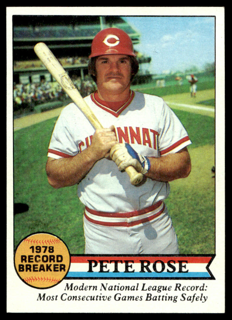 1979 Topps Baseball #204 - Pete Rose - NM