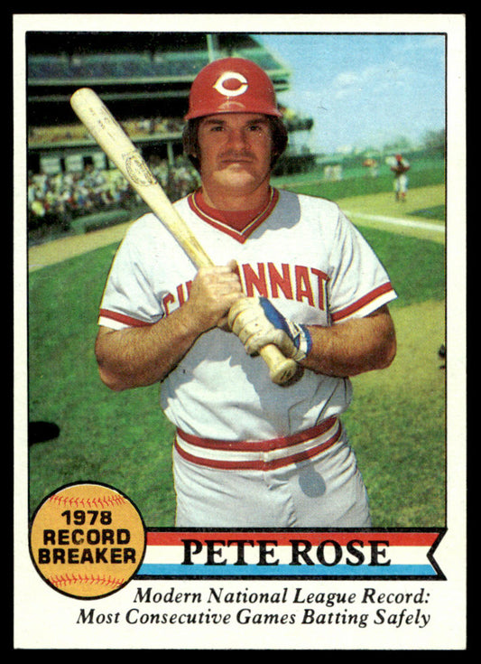 1979 Topps Baseball #204 - Pete Rose - NM