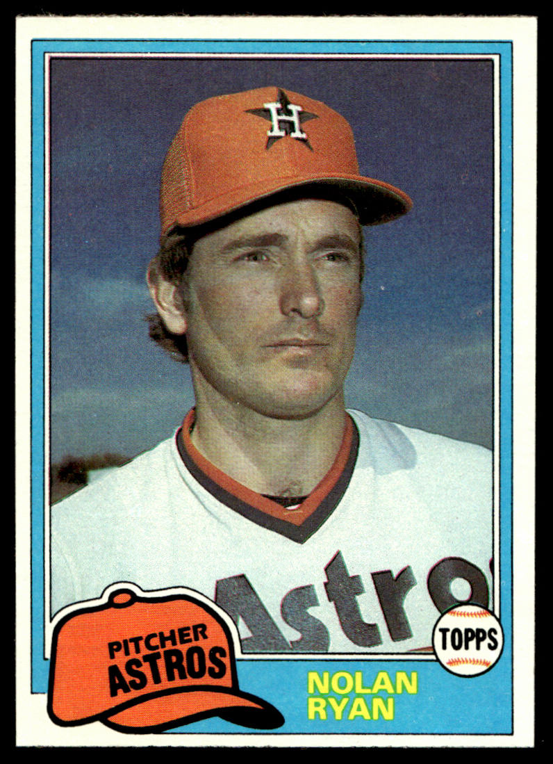 1981 Topps Baseball #240 - Nolan Ryan - NM