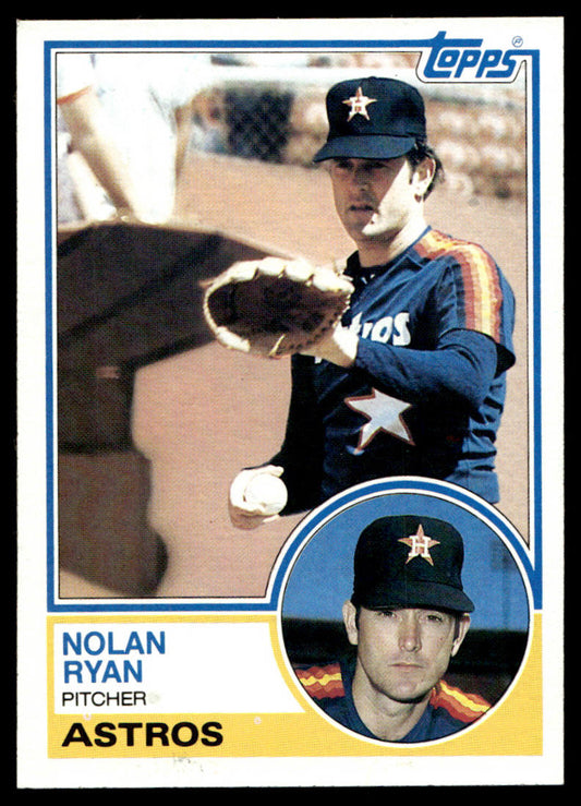 1983 Topps Baseball #360 - Nolan Ryan - NMMT