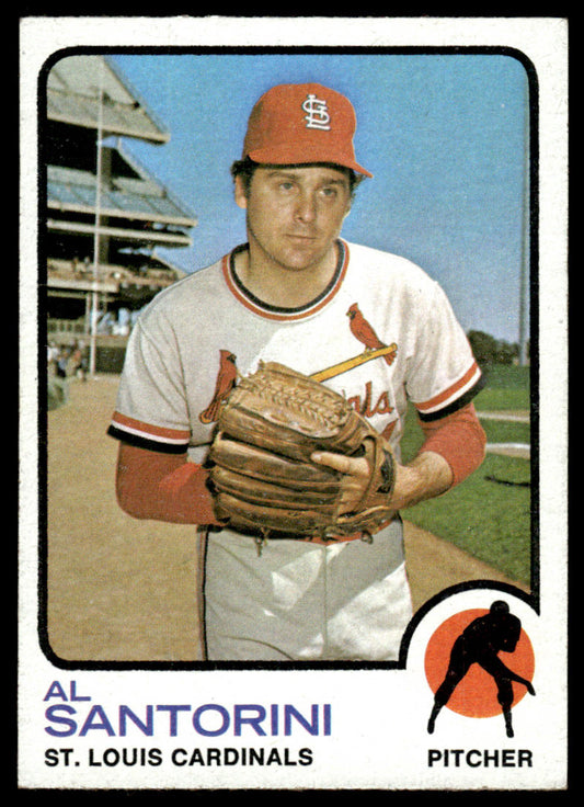 1973 Topps Baseball #24 - Al Santorini - NM