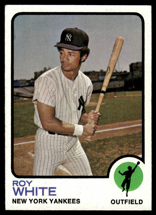 1973 Topps Baseball #25 - Roy White - EXMT