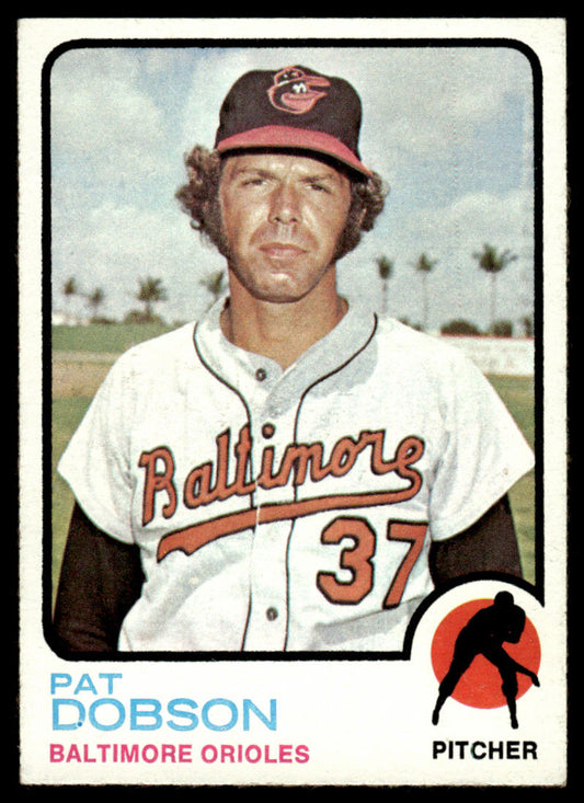 1973 Topps Baseball #34 - Pat Dobson - NM