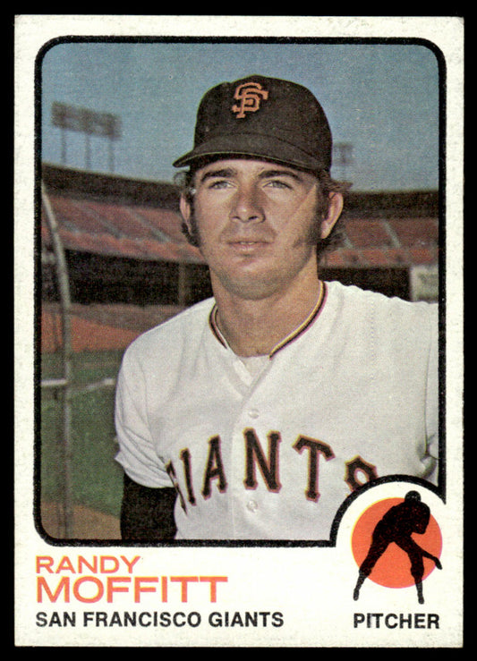 1973 Topps Baseball #43 - Randy Moffitt - NM