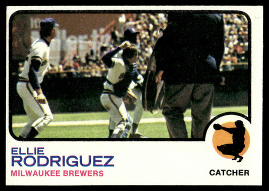 1973 Topps Baseball #45 - Ellie Rodriguez - EX