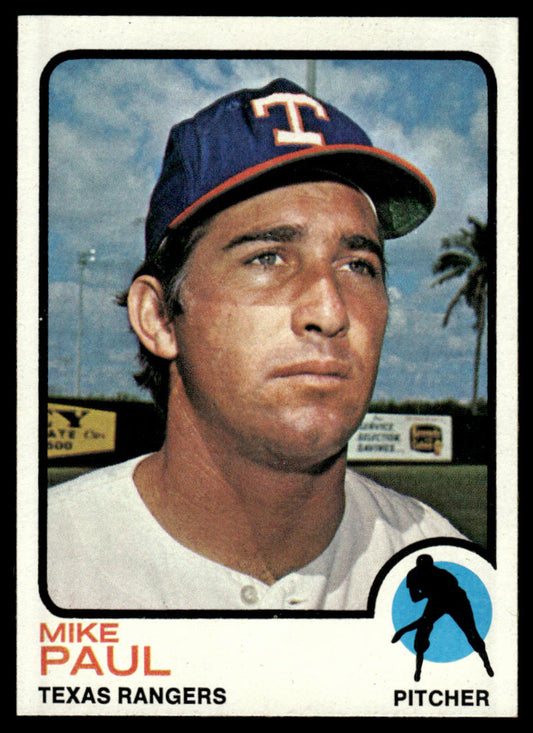 1973 Topps Baseball #58 - Mike Paul - NM