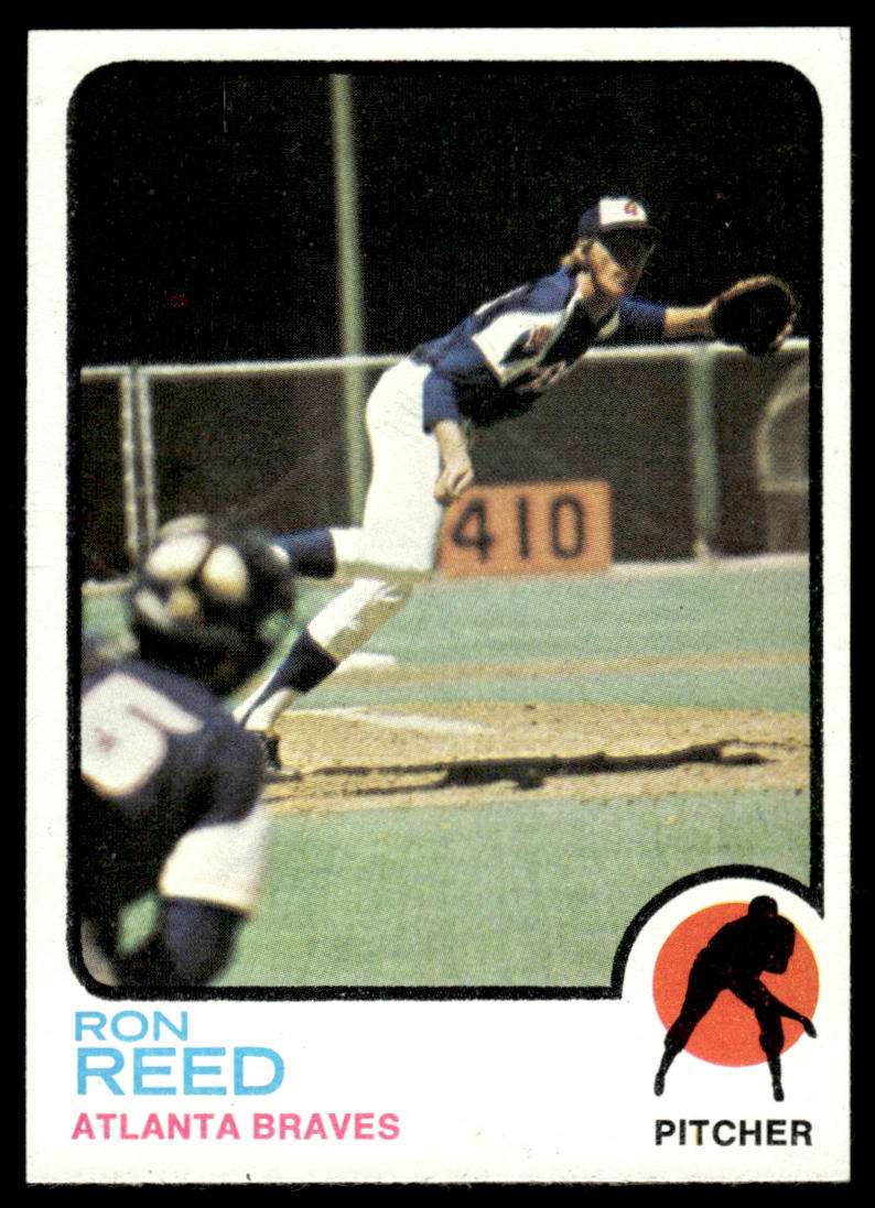 1973 Topps Baseball #72 - Ron Reed - NM