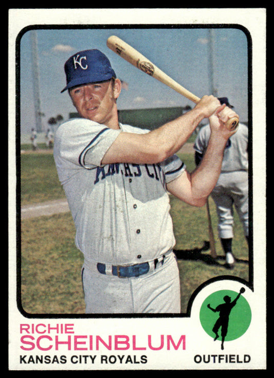 1973 Topps Baseball #78 - Richie Scheinblum - NM