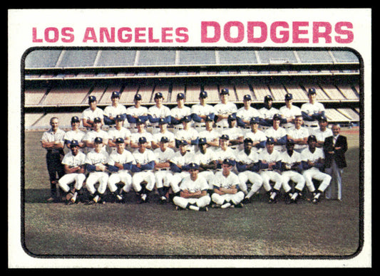 1973 Topps Baseball #91 - Los Angeles Dodgers - NM