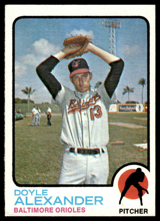 1973 Topps Baseball #109 - Doyle Alexander - EXMT