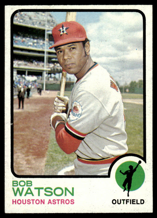 1973 Topps Baseball #110 - Bob Watson - EXMT