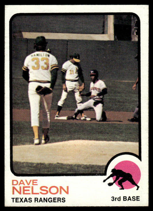 1973 Topps Baseball #111 - Dave Nelson - NM
