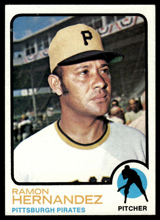 1973 Topps Baseball #117 - Ramon Hernandez - EXMT