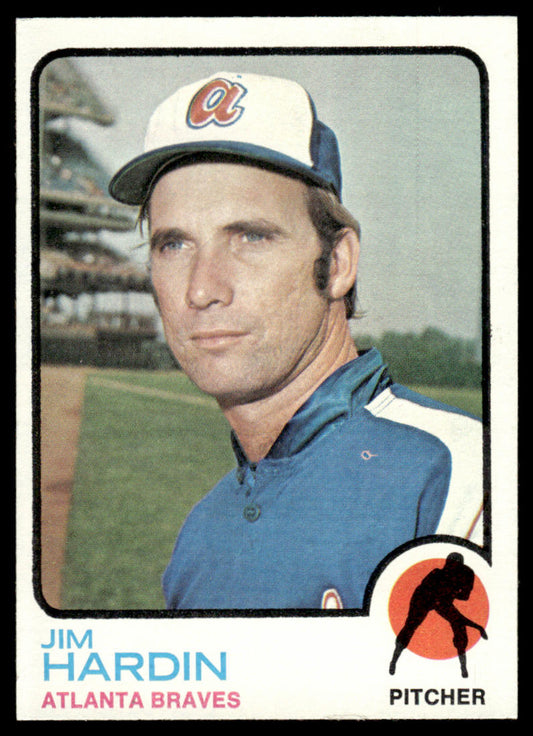 1973 Topps Baseball #124 - Jim Hardin - NM