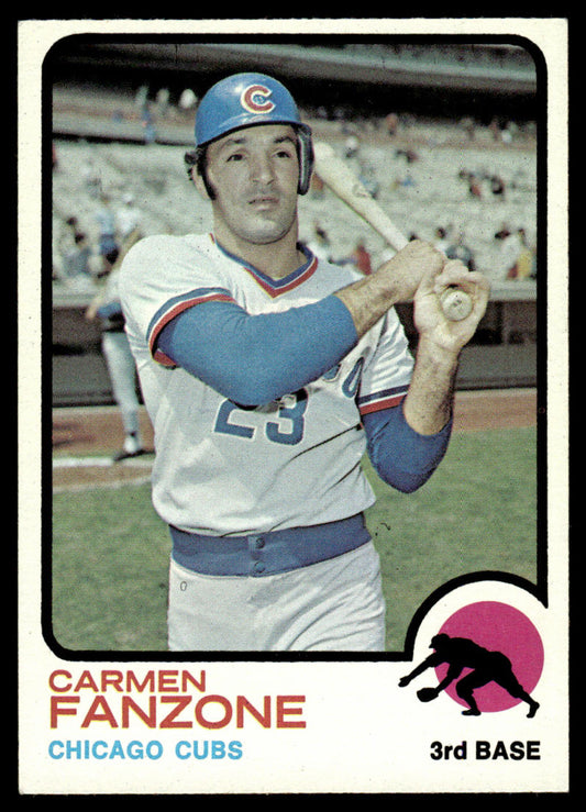 1973 Topps Baseball #139 - Carmen Fanzone - NM