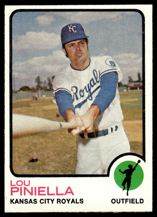 1973 Topps Baseball #140 - Lou Piniella - NM