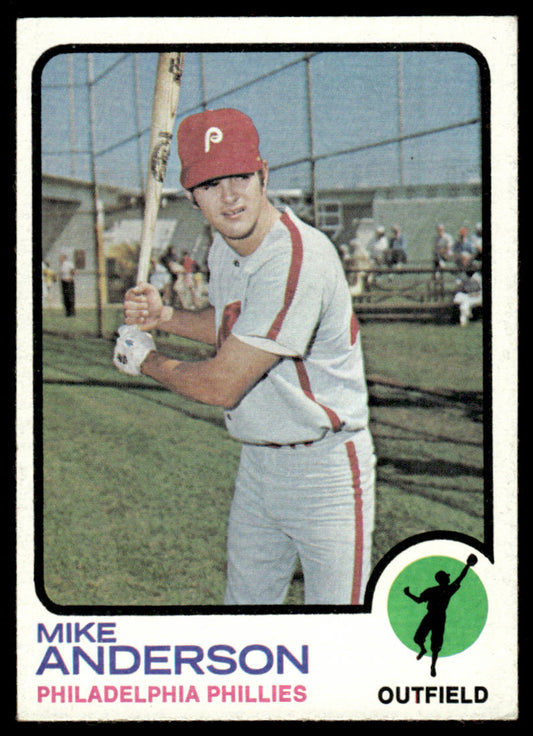 1973 Topps Baseball #147 - Mike Anderson - NM