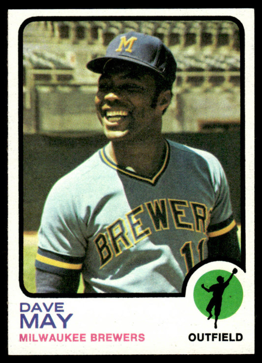 1973 Topps Baseball #152 - Dave May - NM