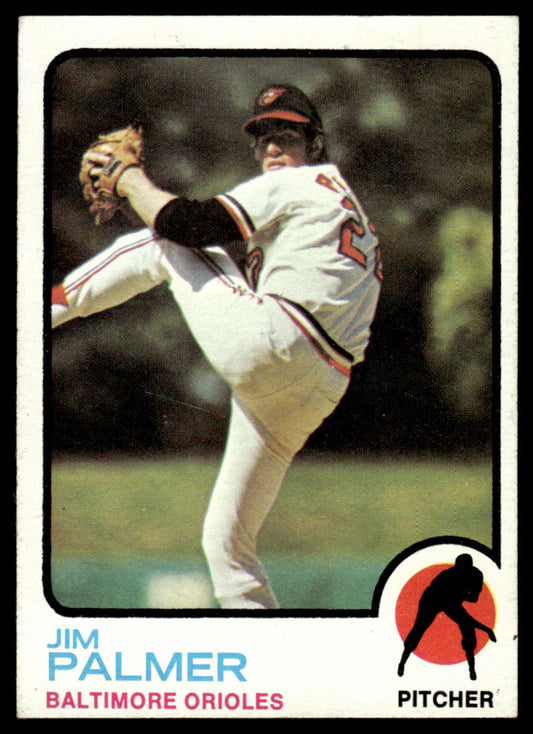 1973 Topps Baseball #160 - Jim Palmer - EXMT