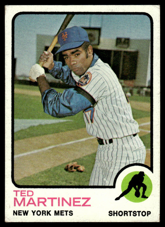 1973 Topps Baseball #161 - Ted Martinez - NM