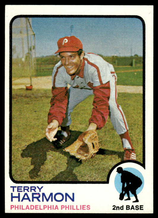 1973 Topps Baseball #166 - Terry Harmon - EXMT