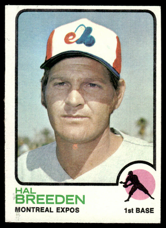1973 Topps Baseball #173 - Hal Breeden - EXMT