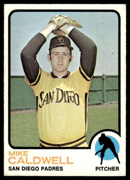 1973 Topps Baseball #182 - Mike Caldwell - NM