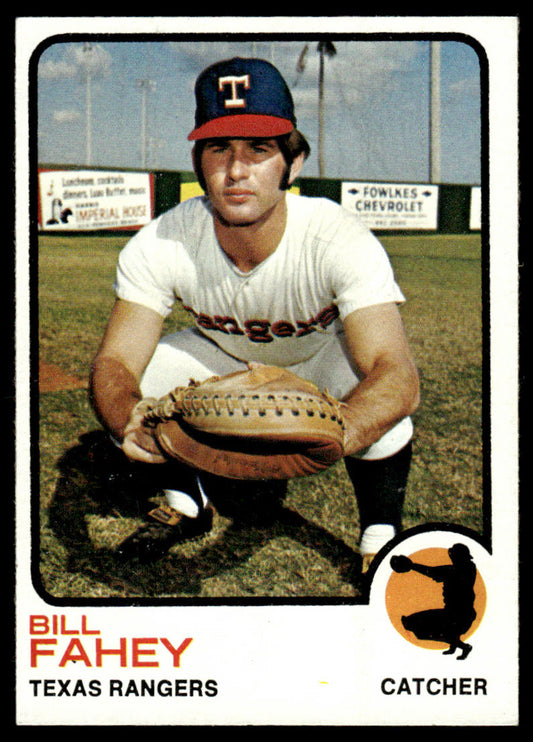 1973 Topps Baseball #186 - Bill Fahey - EXMT