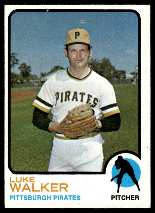 1973 Topps Baseball #187 - Luke Walker - EXMT