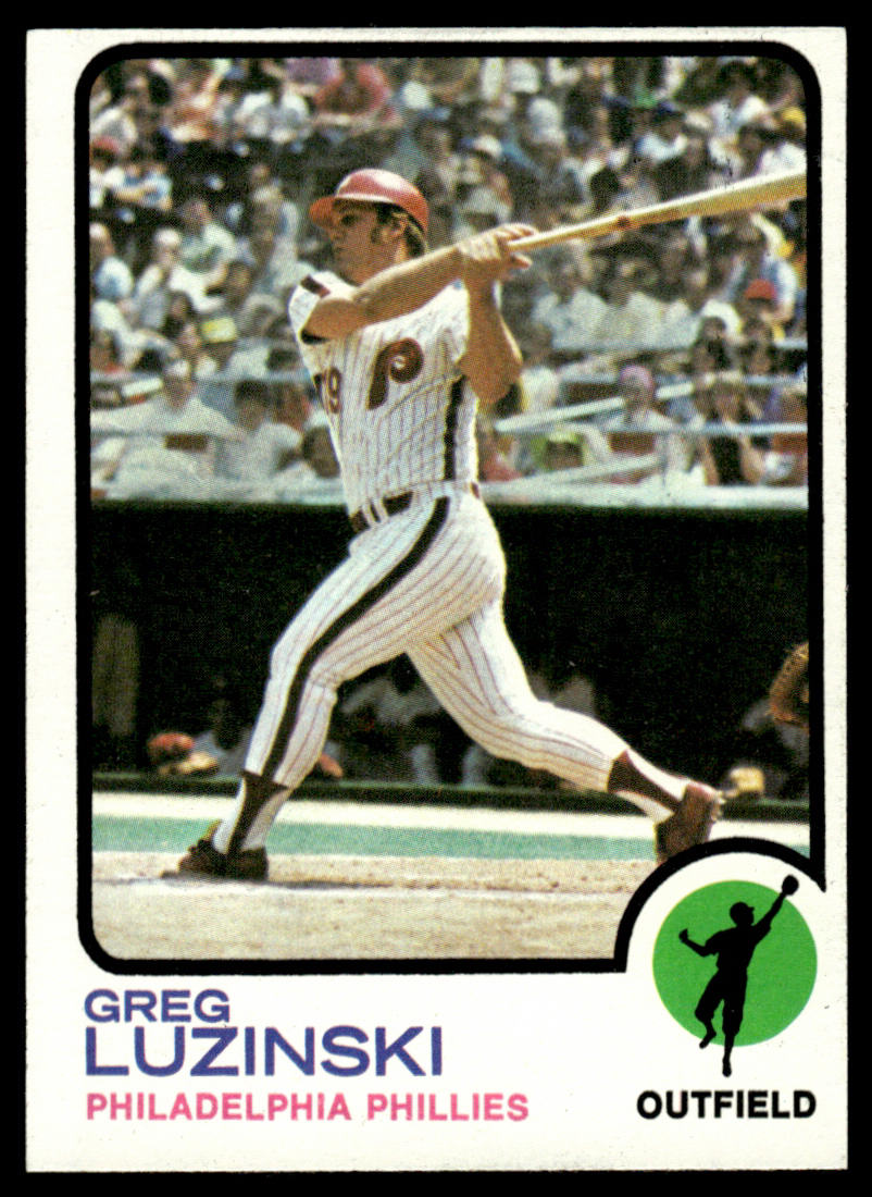 1973 Topps Baseball #189 - Greg Luzinski - EXMT