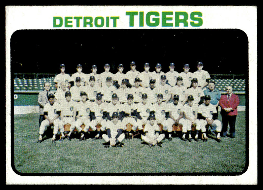 1973 Topps Baseball #191 - Detroit Tigers - NM