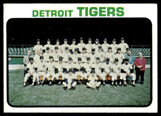 1973 Topps Baseball #191 - Detroit Tigers - NM