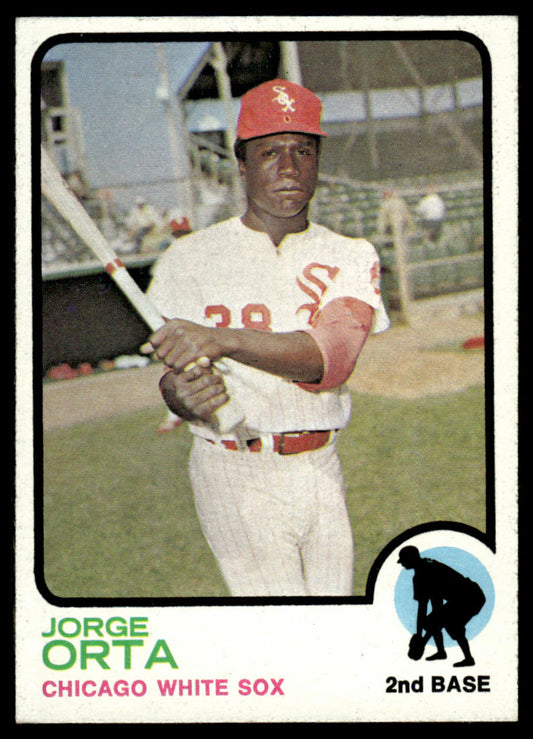 1973 Topps Baseball #194 - Jorge Orta - NM