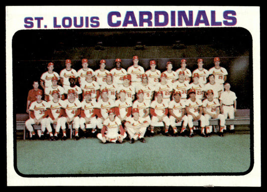 1973 Topps Baseball #219 - St. Louis Cardinals - EXMT