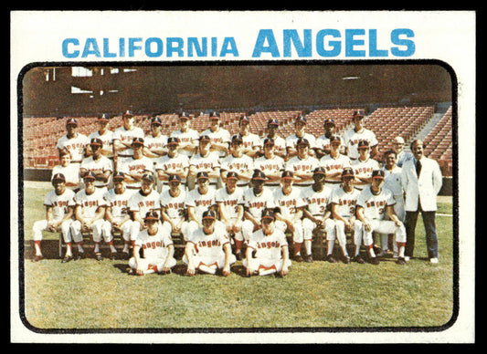1973 Topps Baseball #243 - California Angels - EXMT