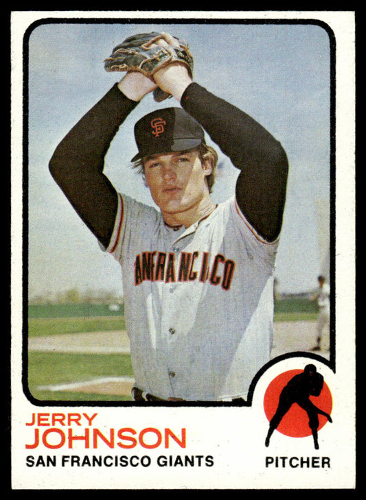 1973 Topps Baseball #248 - Jerry Johnson - EXMT