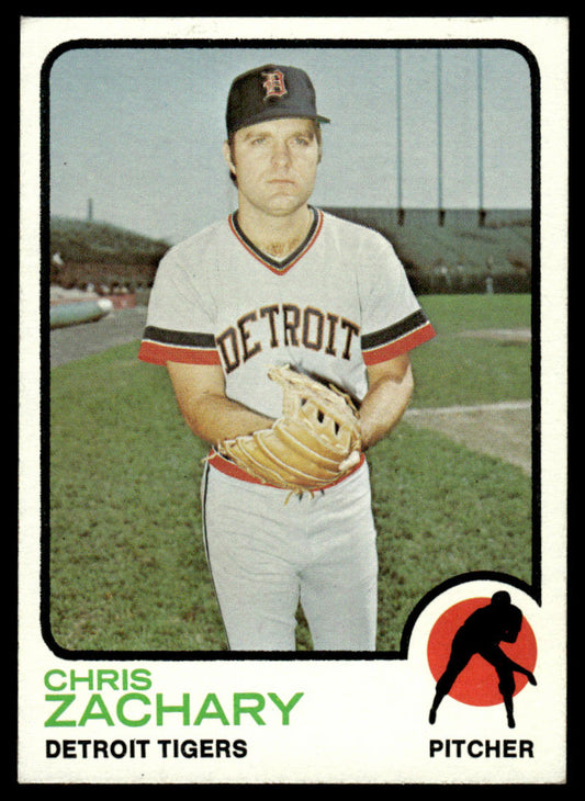 1973 Topps Baseball #256 - Chris Zachary - NM