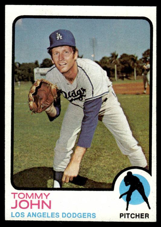 1973 Topps Baseball #258 - Tommy John - EXMT