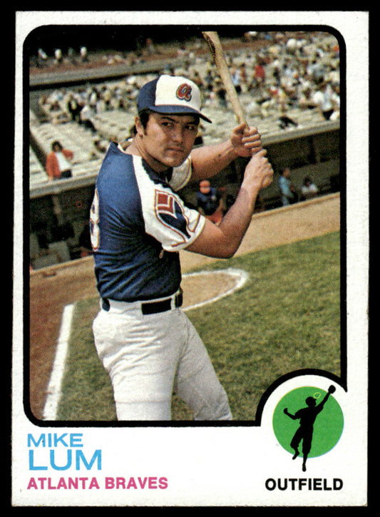 1973 Topps Baseball #266 - Mike Lum - EXMT
