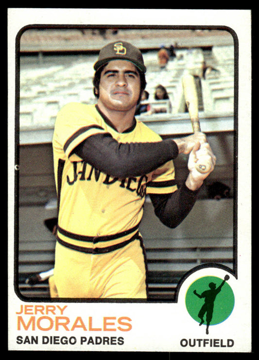 1973 Topps Baseball #268 - Jerry Morales - EXMT